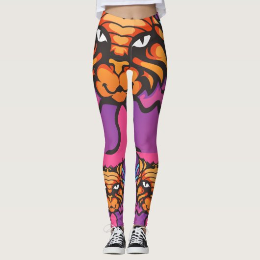 GINGER CAT BOHO YOGA PANS LEGGINGS (Vorderseite)