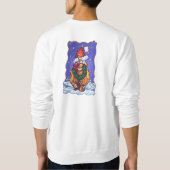 Ginger Cat Christmas Sweatshirt (Rückseite)