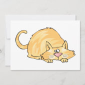 Ginger Cat Einladungen (Vorderseite)