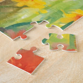 Ginger Cat farbige Aquarellbilder Puzzle (Seite)