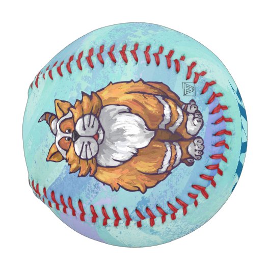 Ginger Cat Geschenke & Accessoires Baseball (Vorne Rechts)