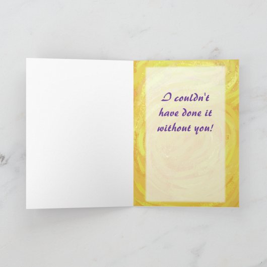 Ginger Cat Geschenke & Accessoires Dankeskarte (Innenseite)