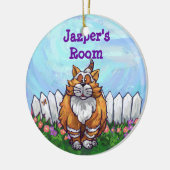 Ginger Cat Geschenke & Accessoires Keramikornament (Links)