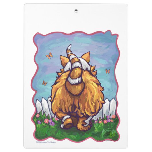 Ginger Cat Geschenke & Accessoires Klemmbrett (Rückseite)