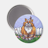 Ginger Cat Geschenke & Accessoires Magnet (Vorderseite/Rückseite)