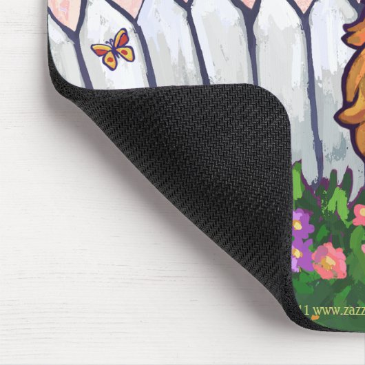 Ginger Cat Geschenke & Accessoires Mousepad (Ecke)