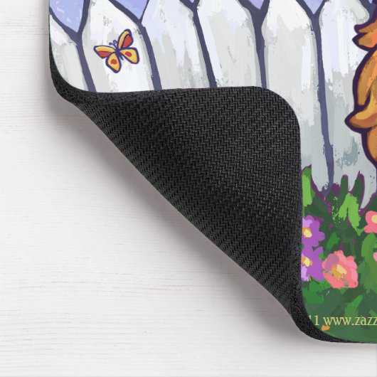 Ginger Cat Geschenke & Accessoires Mousepad (Ecke)