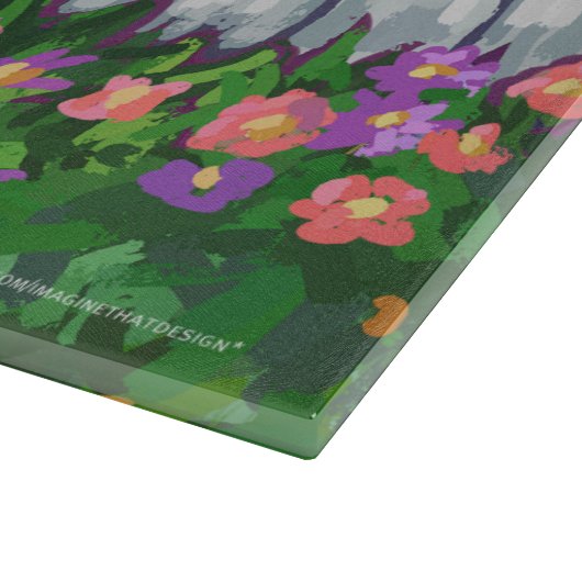 Ginger Cat Geschenke & Accessoires Schneidebrett (Ecke)