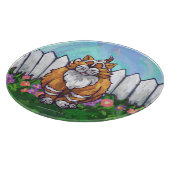 Ginger Cat Geschenke & Accessoires Schneidebrett (Ecke)