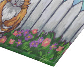 Ginger Cat Geschenke & Accessoires Schneidebrett (Ecke)