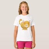 Ginger Cat Girls T - Shirt