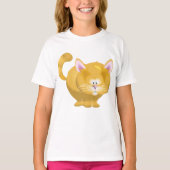 Ginger Cat Girls T - Shirt (Vorderseite)
