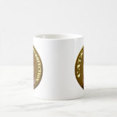 Ginger Cat Gold Coin, Kaffee Tasse (Mittel)