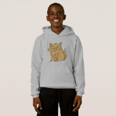Ginger Cat Hoodie (Vorne ganz)