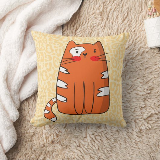 Ginger Cat Kissen (Decke)