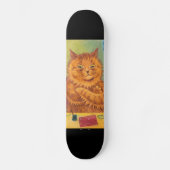 GINGER CAT LOUIS WAIN Skateboard Deck (Vorderseite)
