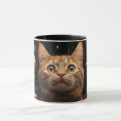 Ginger Cat Lovers Weihnachtsgeschenk Tasse für Mam (Zentrum)