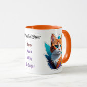 Ginger Cat - Mein perfektes Brew - Tee oder Kaffee Tasse (VorderseiteRechts)