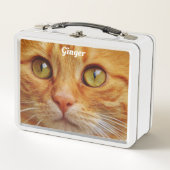 Ginger Cat Metall Brotdose (Vorderseite)