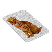 Ginger Cat mit Crown Full Magnet (Rechte Seite)