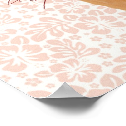 Ginger Cat mit Crown Portrait Poster (Ecke)