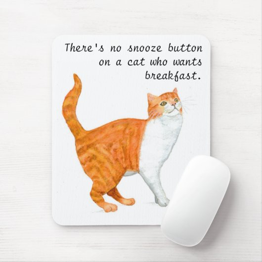 'Ginger Cat' Mousepad (Mit Mouse)