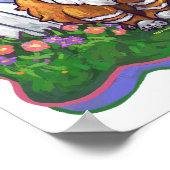 Ginger Cat My Room Poster (Ecke)