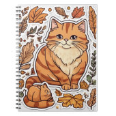 Ginger Cat Notebook Notizblock (Vorderseite)