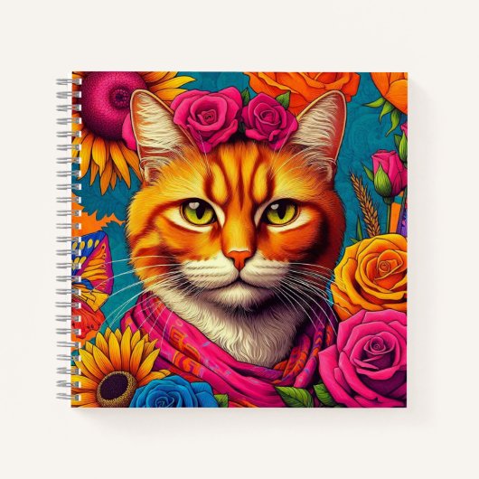 Ginger Cat Notebook! Notizblock (Vorderseite)