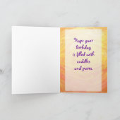 Ginger Cat Party Center Karte (Innenseite)