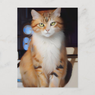 Ginger Cat Postkarte