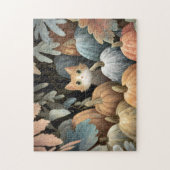 Ginger Cat Pumpkin Patch Puzzle (Vertikal)