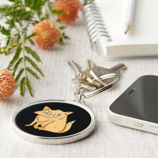 Ginger Cat Schlüsselanhänger (Seite)