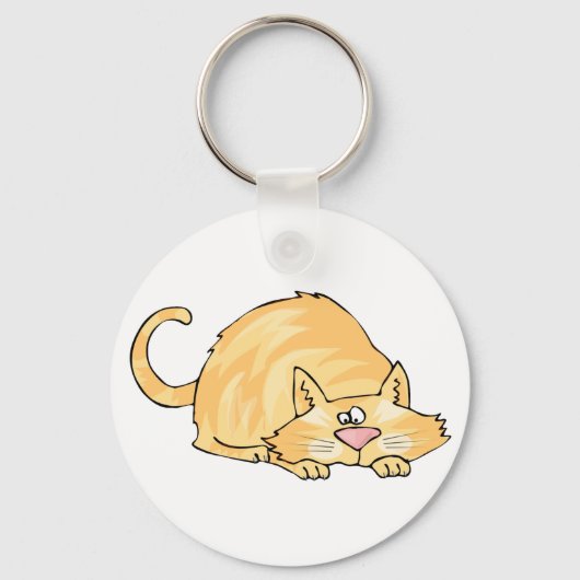 Ginger Cat Schlüsselanhänger (Rückseite)