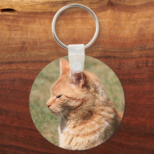 Ginger Cat Schlüsselanhänger (Vorderseite)