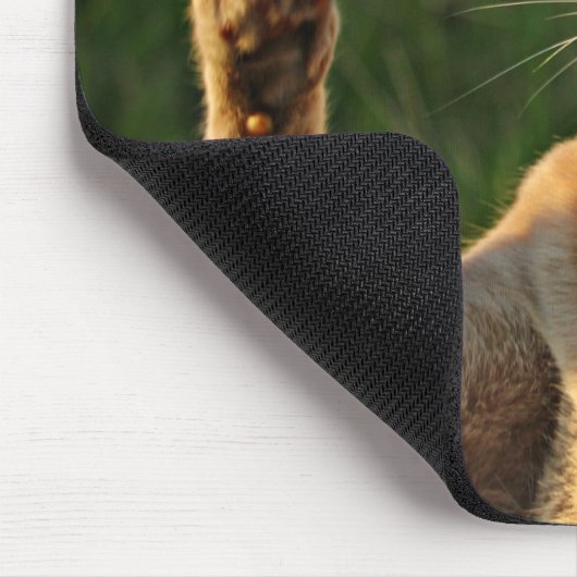 Ginger Cat Sprichwort Hi! Mousepad (Ecke)