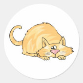 Ginger Cat Stickers (Vorderseite)
