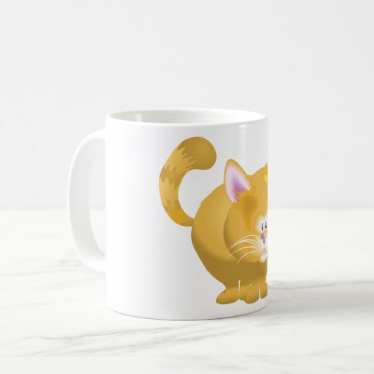 Ginger Cat Tasse (Vorderseite Links)