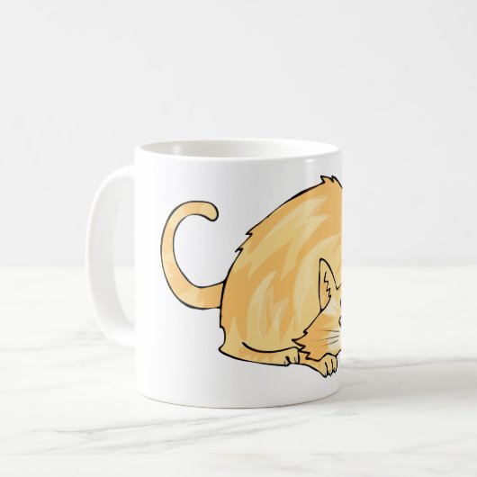 Ginger Cat Tasse (Vorderseite Links)