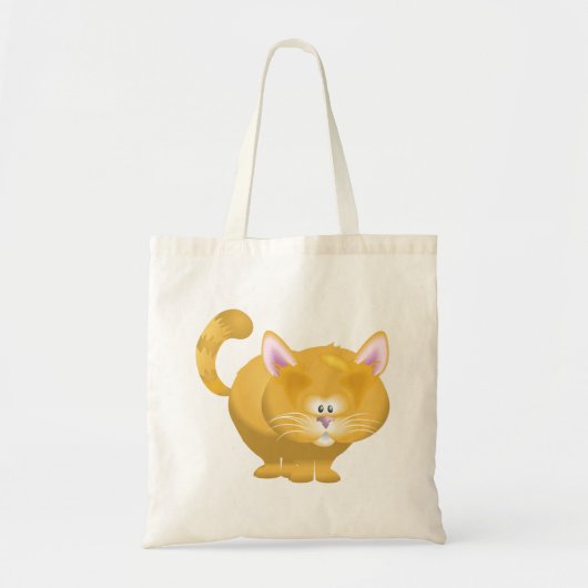 Ginger Cat Tote Bag Tragetasche (Vorne)