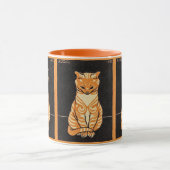 Ginger Cat von Julie de Graag Tasse (Zentrum)