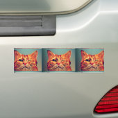 GINGER CAT WINKEL-AUTOAUFKLEBER AUTOAUFKLEBER (Auf Auto)