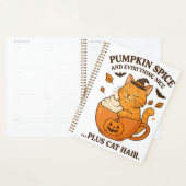 Ginger Cat Witch - Niedliches Halloween-Design mit Planer (Anzeige)