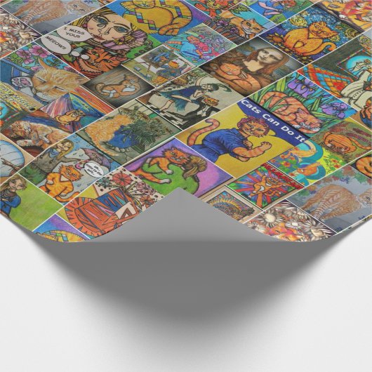 Ginger Cats Geschenkpapier (Ecke)
