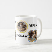 Ginger Cats Jigsaw Puzzle Katzenfreund Puzzle Fan Kaffeetasse (VorderseiteRechts)