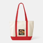 Ginger Cats Pot Pflanze, Impulse Tote Tag Tragetasche (Rückseite)