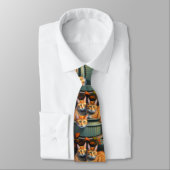 Ginger Cats Pot Pflanze, Neck Tie Krawatte (Gebunden)