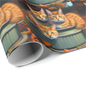 Ginger Cats Pot Pflanze, Packpapier (Rolleneckpunkt)