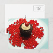 Ginger Cayenne Cupcakes Postkarte (Vorne/Hinten)