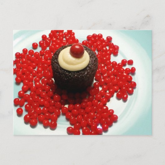 Ginger Cayenne Cupcakes Postkarte (Vorderseite)